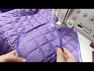 DIY / Как сшить куртку из двухсторонней стежки. Особенности обработки узлов.