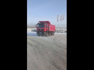 (ВИДЕО) ГКРЕНЕР выполнила доставку своим ходом нового самосвала SITRAK с колесной базой 8х4 по маршруту г. Челябинск  г. Уфа.