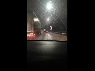 Авария в Нижнем Мызинский мост
