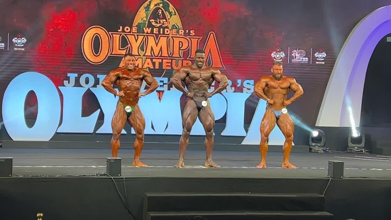 2022 Amateur Olympia India TOP3 Super Heavy