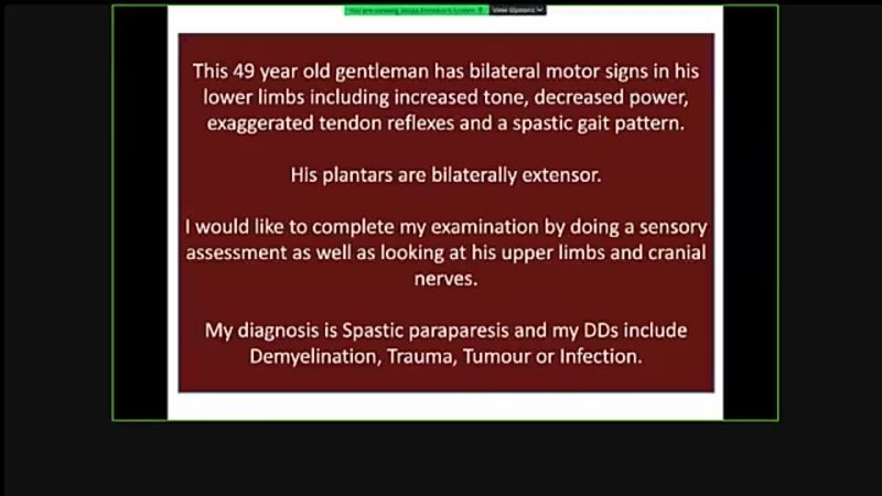 ST3.A 49 year old man with falls Punekar