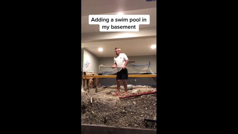 swim pool in my basement