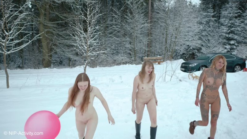 2022 snow Spectacular Public Nudity Content 2021 Daisy Exhibitionism, Nude In Public, Public Nudity, Outdoor,