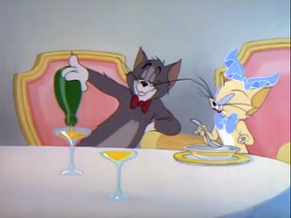 Том и Джерри: Мышонок приходит на ужин (1945 год - 18 серия)