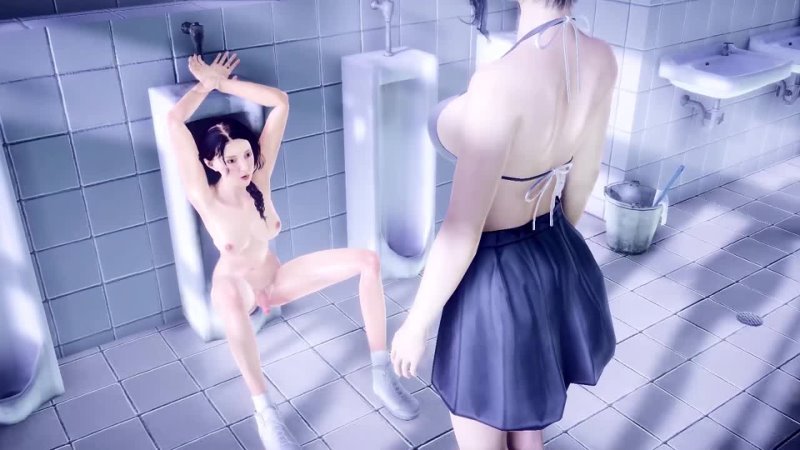 3d Asian Futa Tied to a Urinal in Public Toilet - Pornhub com  1080P
