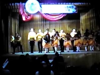 1987г Венгрия анс танца из Сибири Шахтёрский огонёк на концерте поездка в Венгрию октябрь-ноябрь