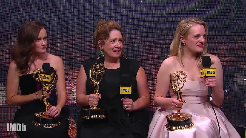 Elisabeth Moss, Ann Dowd and Alexis Bledel Celebrate Multiple Wins EMMYS