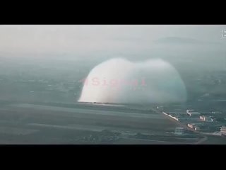 Видео взрыва объёмно-детонирующей авиабомбы ОДАБ-500П