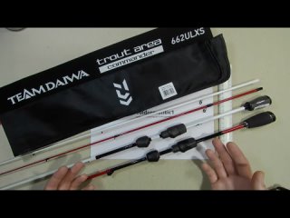 Все фломастеры разные? Красный или белый Daiwa Trout Area Commander 662UL?