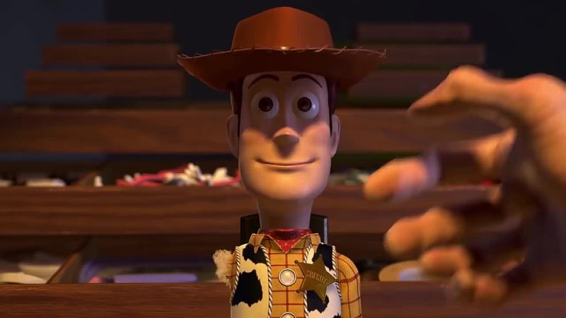 Toy Story 2 Woody gets fixed Foley