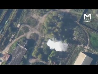 Уничтожение пусковой установки ЗРК С-300 БПЛА-камикадзе