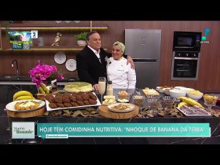 RedeTV - Manhã do Ronnie: Humorista Rick Regis, decoração de Natal, comida brasileira (25/11/22) | Completo
