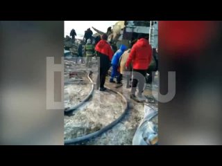 Пожарный пострадал в Тымовском