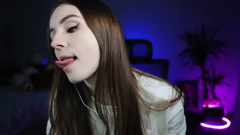 Joi talks. Lina Beana ASMR Lens licking.