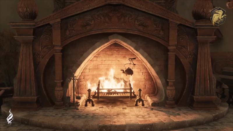 Hogwarts Legacy Hufflepuff Fireplace 4