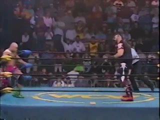 One man gang VS Konnan (WCW Worldwide 02-18-1996 )