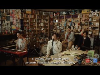 [Русские субтитры] Выступление Намджуна на Tiny Desk Concert