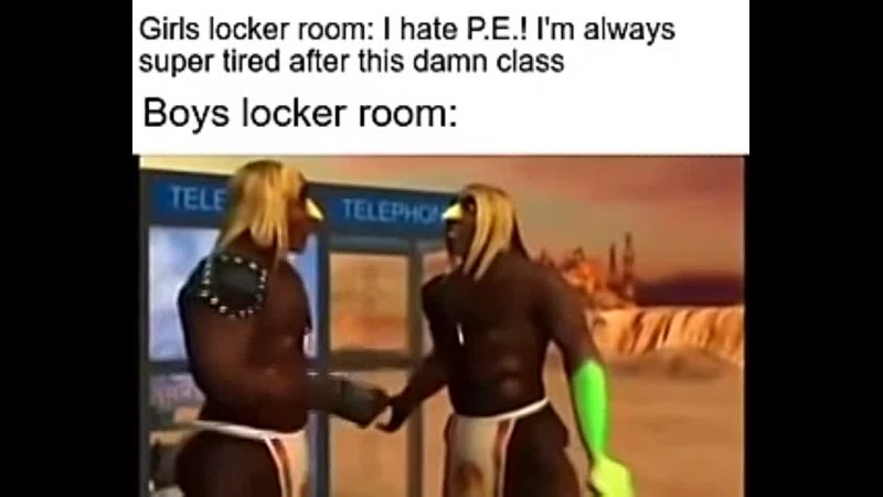 boys locker room