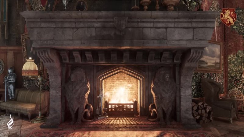 Hogwarts Legacy Gryffindor Fireplace 4