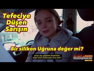 Silikon için tefeciye düşen sarışın - türkçe altyazılı porno
