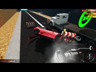 HUGE HIGHWAY PILEUP! Insane Burnout Crash Mod DESTRUCTION! - BeamNG Drive
