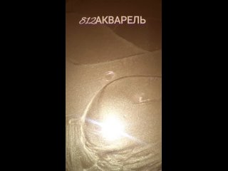 #Акварель ручной работы