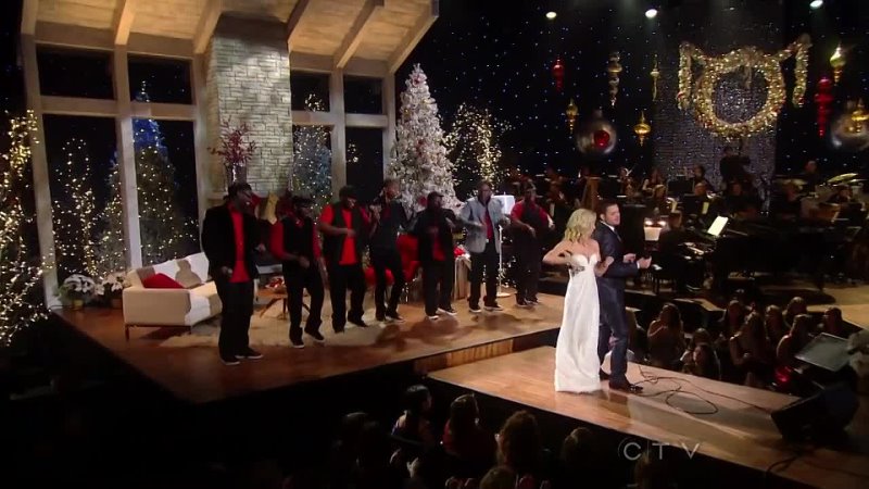 Michael Buble & Kelly Pickler - White Christmas