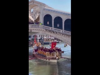 Венецианская регата (La Regata di Venezia). Венеция, Италия.