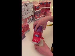 Распаковка оригинальных Durex Elite №18, 18 презервативов в пачке.