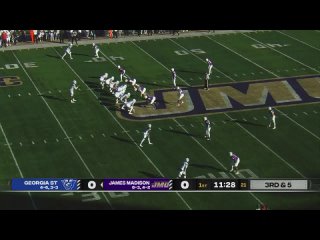 NCAAF.2022.WK13.Georgia State at James Madison