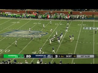 NCAAF.2022.WK12.Marshall at Georgia Southern