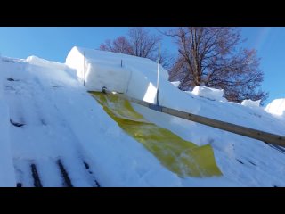 Очистка крыши от снега Хороший способ чистить снег Классная Лопата😅