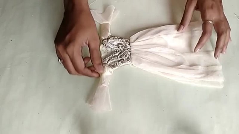 Amazing Gown For Doll   Mini Gown Dress