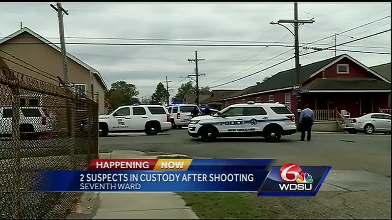 2 suspects arrested after shooting at NOPD officers in 7-Ward