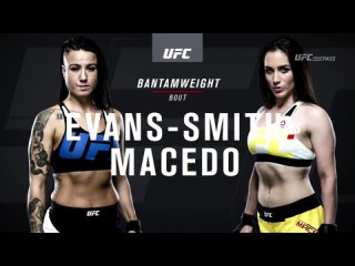 TKO Elbows UFC FN 93 - Ashlee Evans-Smith vs Veronica Macedo
