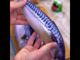 Рецепт вкусной скyмбрии! Круче красной рыбы