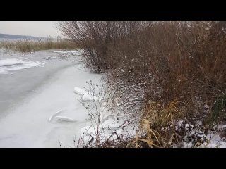 Первый лед на реке Кама