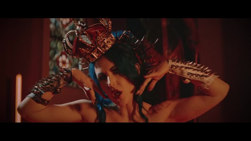 Powerwolf ft. Alissa White-Gluz - Demons are a Girls Best Friend (секси клип муз official sexy video clip рок метал metal rock