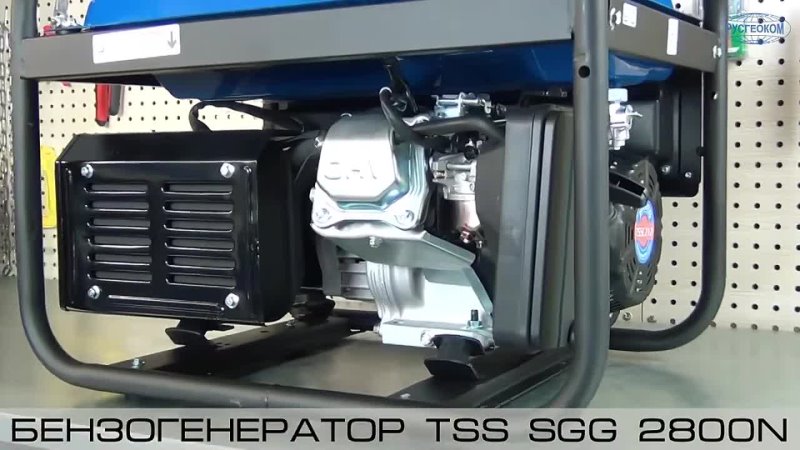 Бензиновый генератор 3 кВт TSS SGG 2800N | Видеообзор