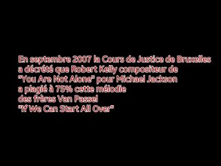 Van Passel «It We Can Start All Over» & Michael Jackson «You Are Not Alone»