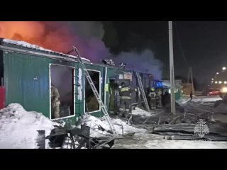 Пожар в доме престарелых в Кемерово унес жизни двадцати человек