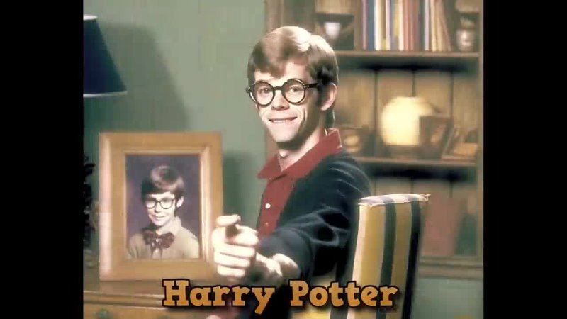 Harry Potter as an '80s family sitcom