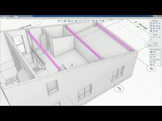 Новые возможности Renga 2.3.  Стили балок и колонн