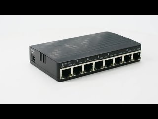 8 Port 10/100Mbps Reverse POE with Selectabl POE Out RPOE Switch