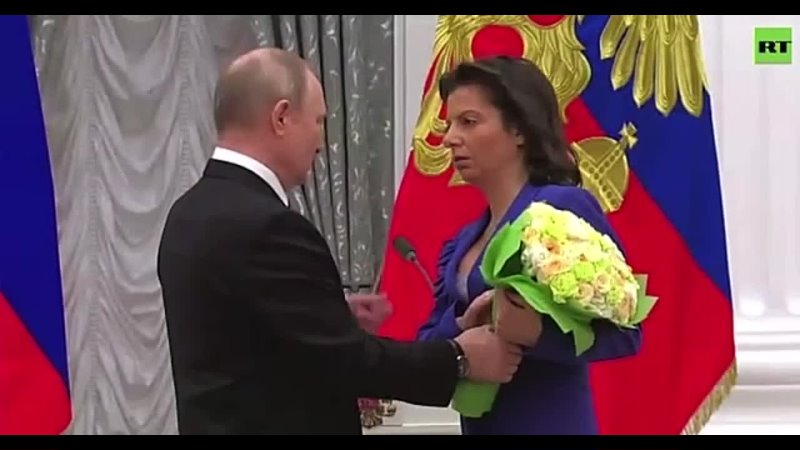 Владимир Путин наградил орденом Почёта Маргариту