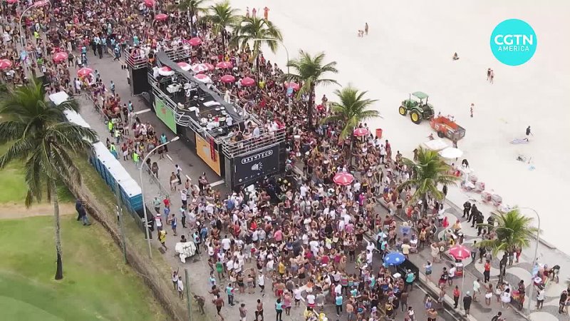 Carnival celebration back in Brazil