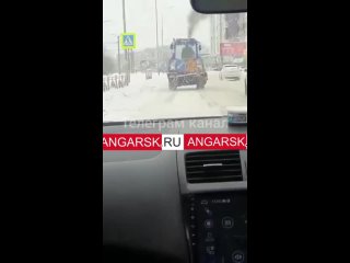 Тракторист-неадекват на Ленинградском проспекте