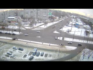 ДТП. Пошехонское шоссе - Новгородская ( в 10:57)