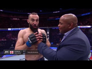 Роман Долидзе - Слова после боя на UFC Орландо