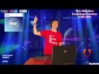 UMI 160 Trance Music Radioshow by Max Maksimov & Guadelupa Sunshine (EDM Radio Rave) Best DJ Sound